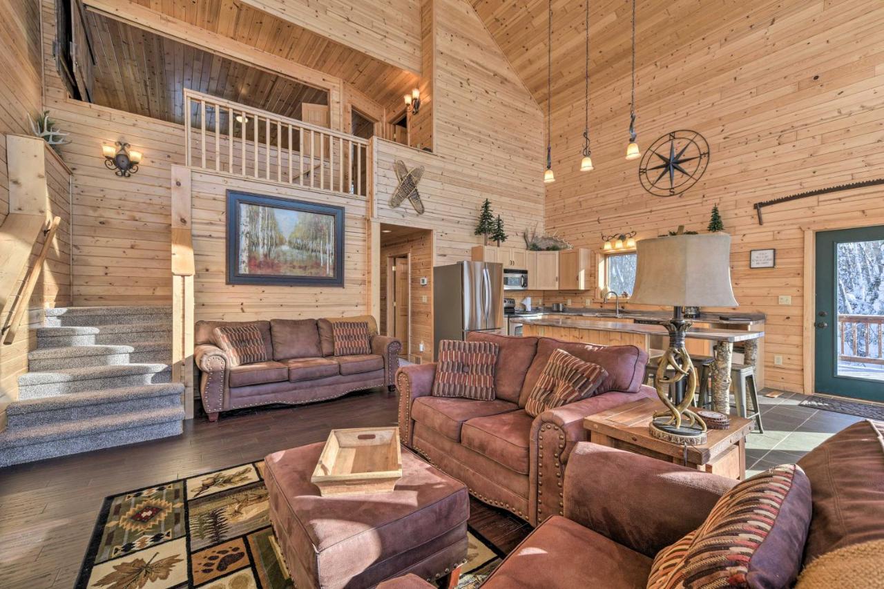 Scenic Hayward Lake View Retreat With Fire Pit Exteriér fotografie