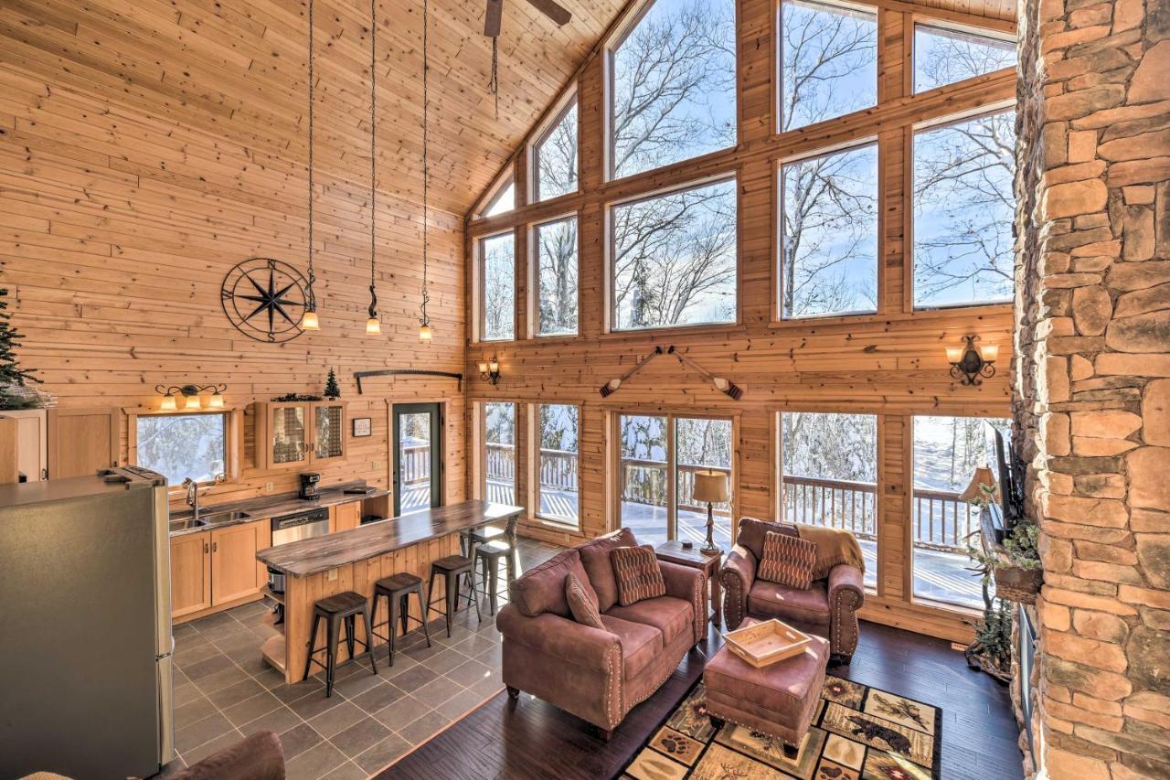 Scenic Hayward Lake View Retreat With Fire Pit Exteriér fotografie